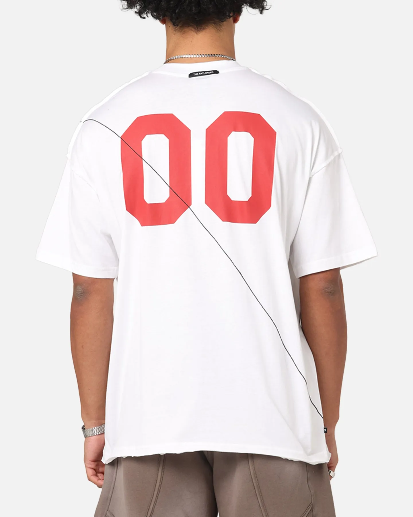 The Anti Order Mosh Non Seam T-Shirt White/Red sold by Culture Kings product image thumbnail 2
