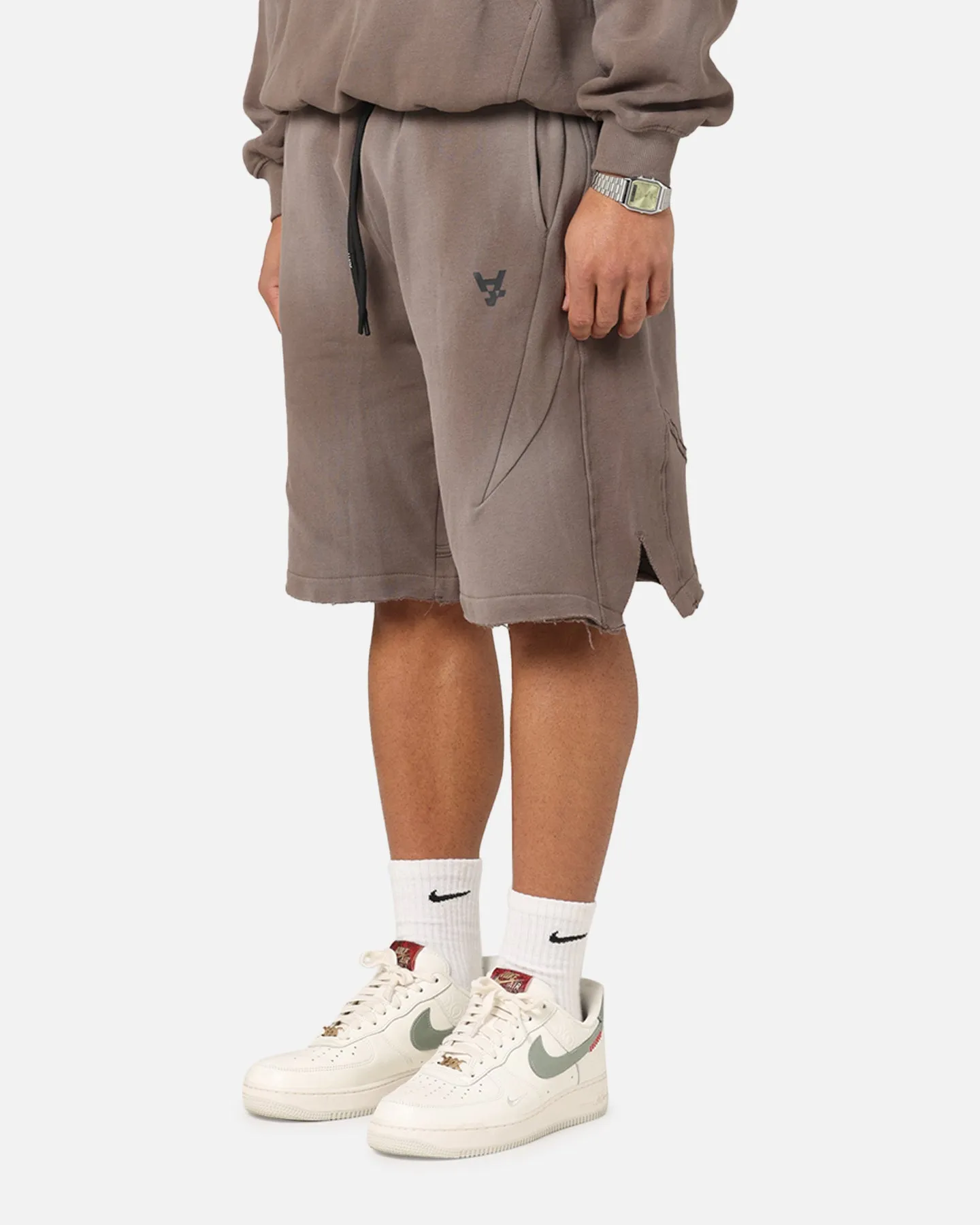 The Anti Order Apocalypse Sweat Shorts Sunfade Brown sold by Culture Kings