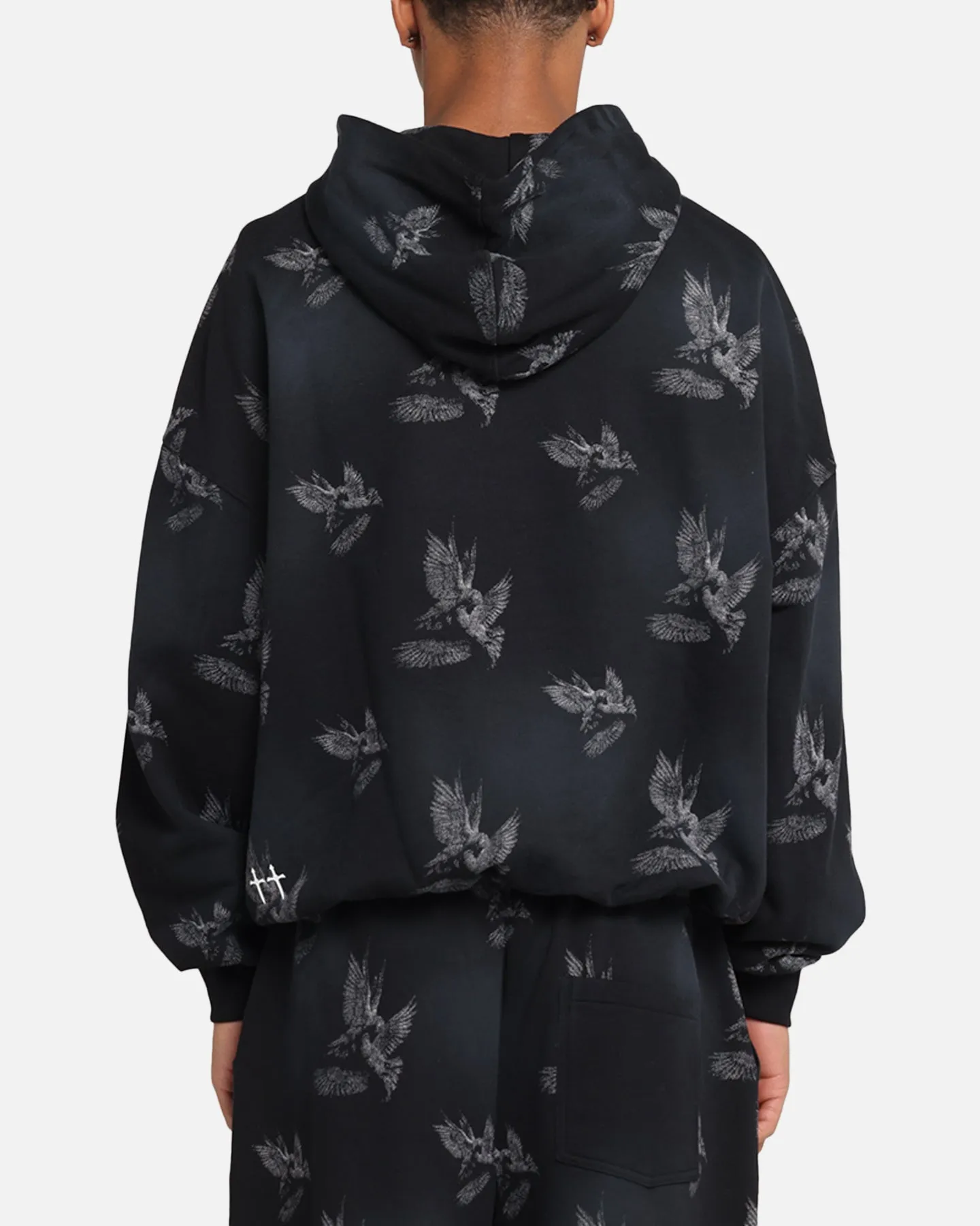 Saint Morta Doves Premium Hoodie Black sold by Culture Kings product image thumbnail 3