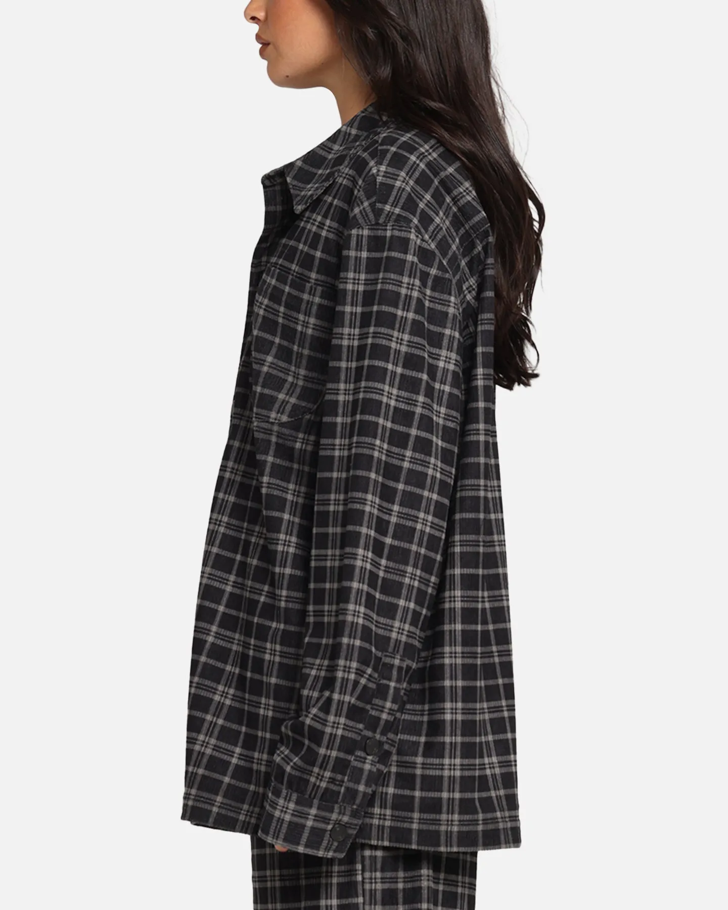 XXIII Plaid Corduroy Jacket Black/Grey sold by Culture Kings product image thumbnail 5
