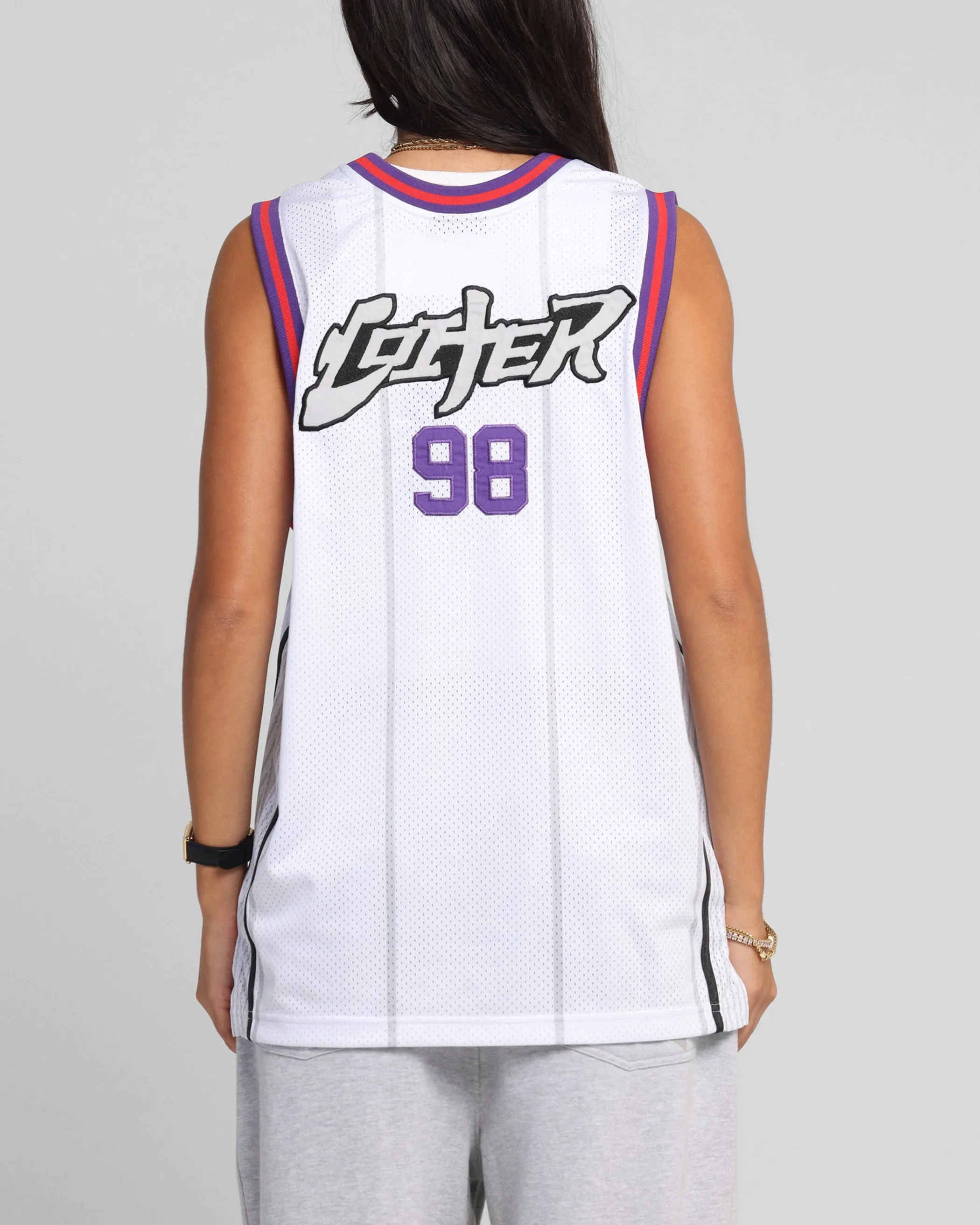 Loiter Midway Jersey White/Purple sold by Culture Kings product image thumbnail 2