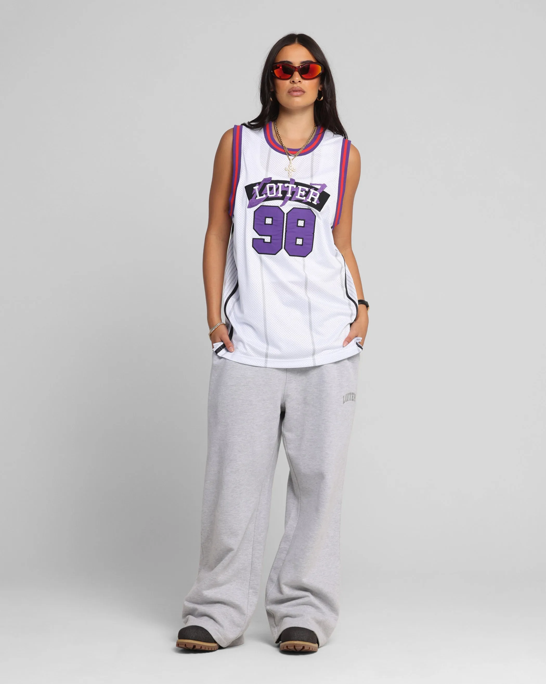 Loiter Midway Jersey White/Purple sold by Culture Kings product image thumbnail 3
