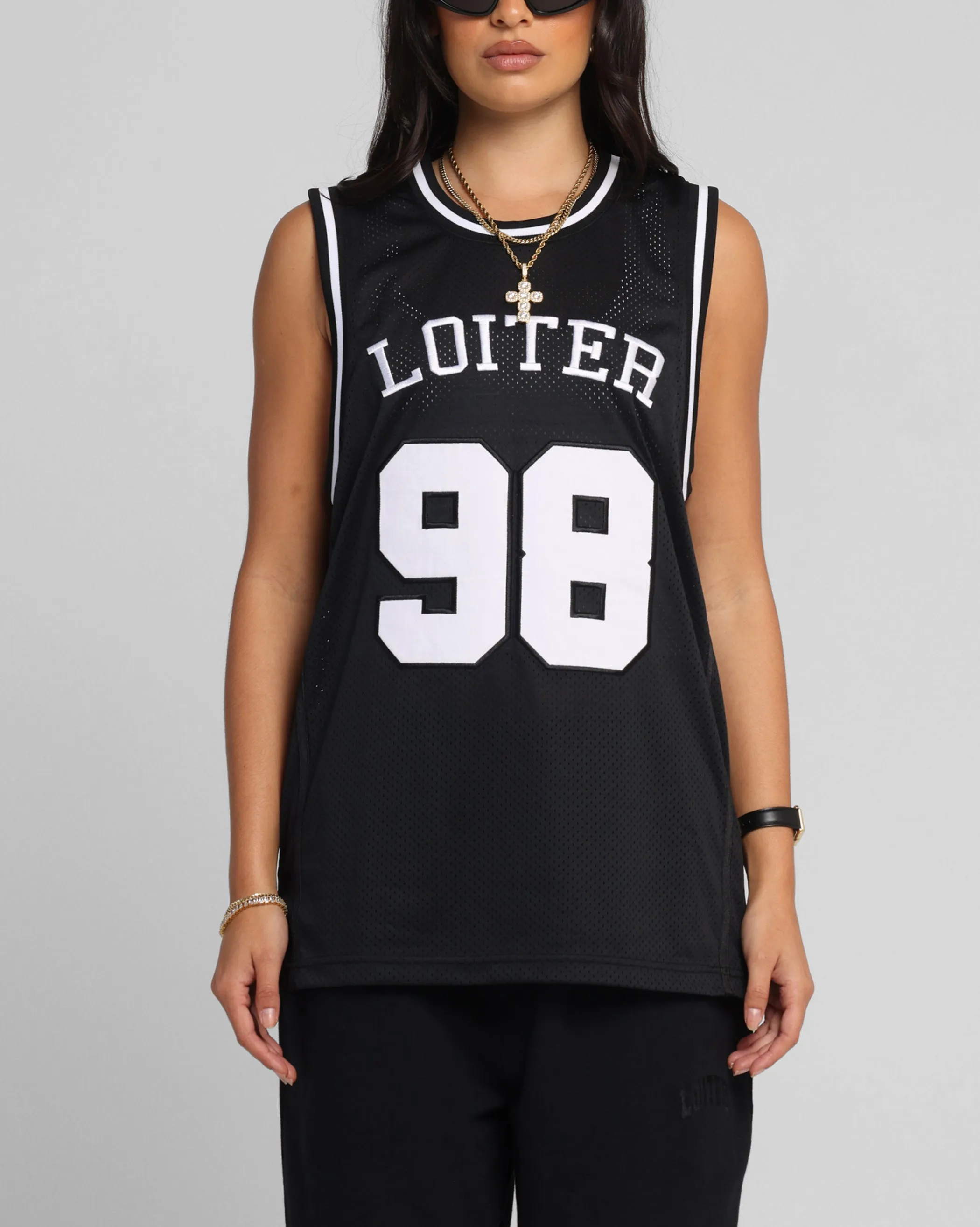 Loiter Midway Jersey Black sold by Culture Kings