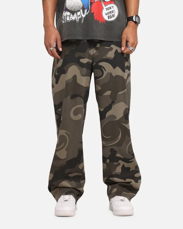 XXIII Washed Camo Pants Camo sold by Culture Kings