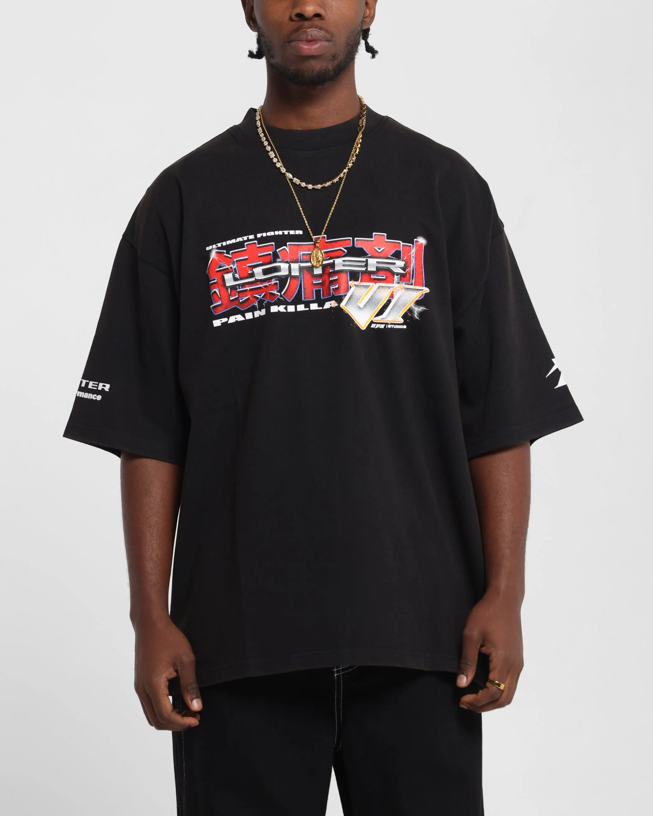 Loiter Fighter Vintage T-Shirt Vintage Black sold by Culture Kings