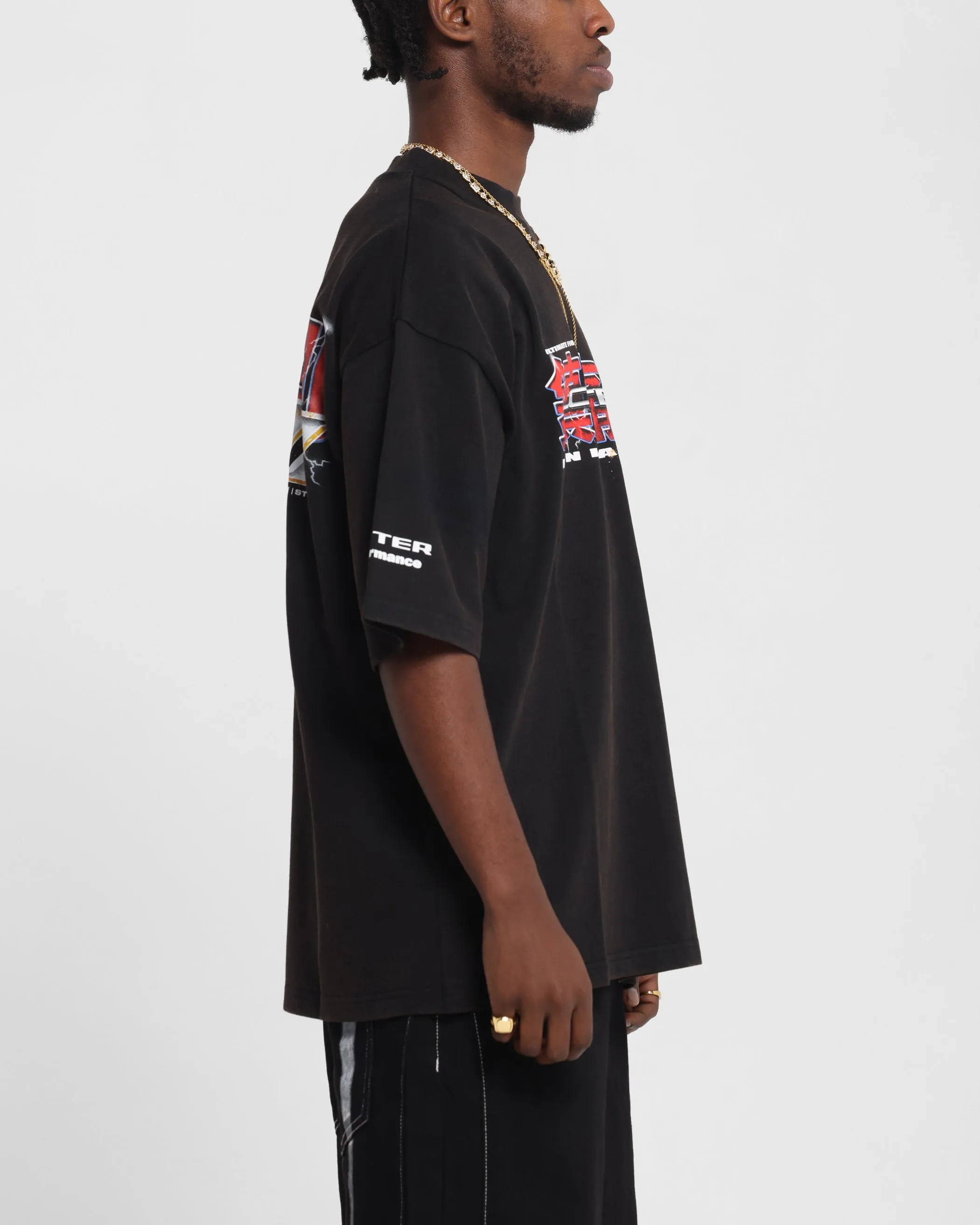 Loiter Fighter Vintage T-Shirt Vintage Black sold by Culture Kings product image thumbnail 5