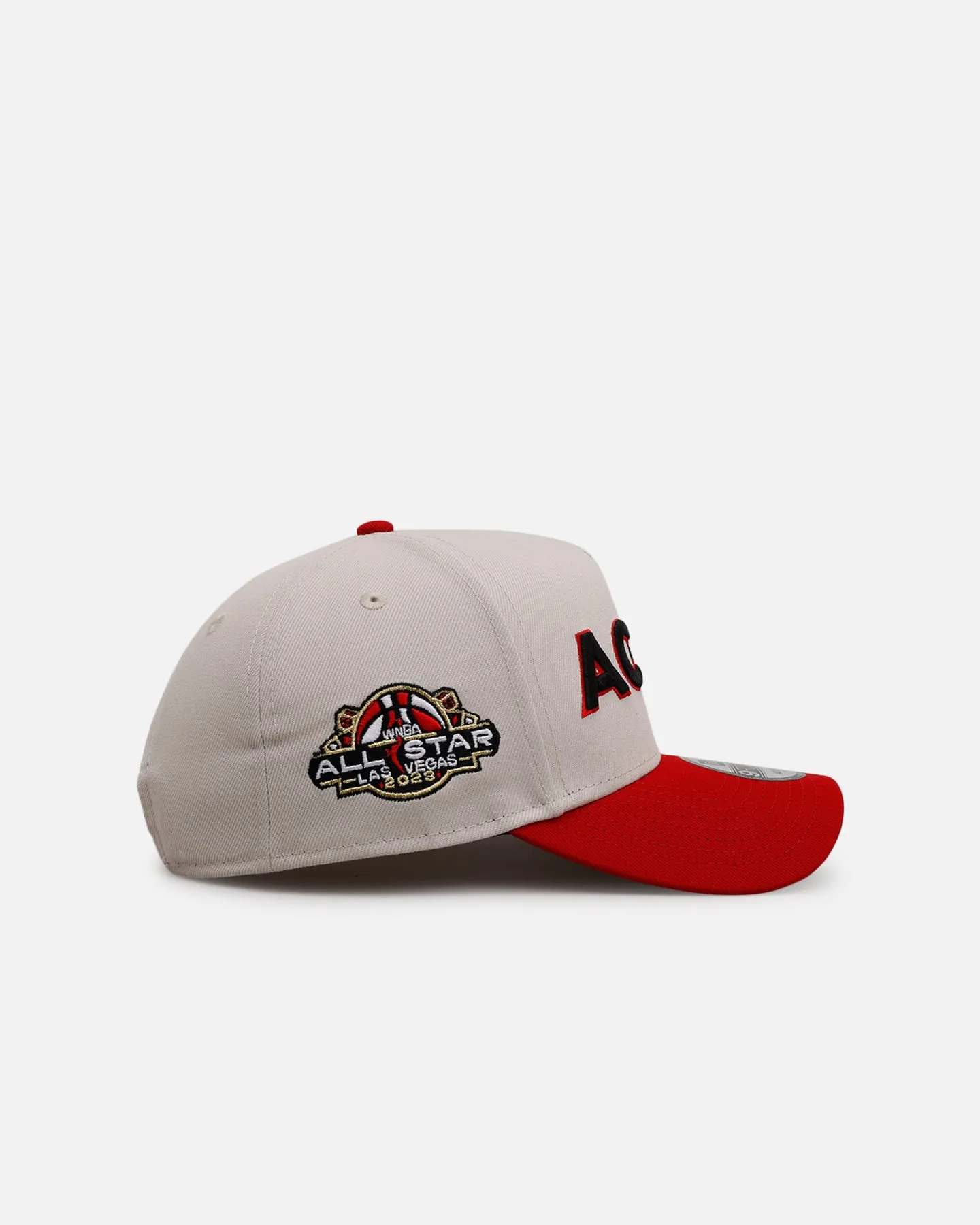 New Era Las Vegas Aces 'Aces' 9FORTY A-Frame Snapback Stone/Red sold by Culture Kings product image thumbnail 3