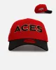New Era Las Vegas Aces 'Aces' 9FORTY A-Frame Snapback Red/Black sold by Culture Kings