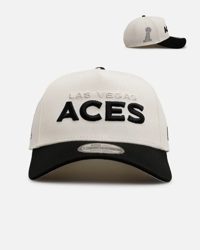 New Era Las Vegas Aces 'Aces' 9FORTY A-Frame Snapback Chrome/Black sold by Culture Kings