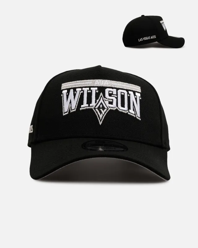 New Era Las Vegas Aces 'Aces' 9FORTY A-Frame Snapback Black sold by Culture Kings