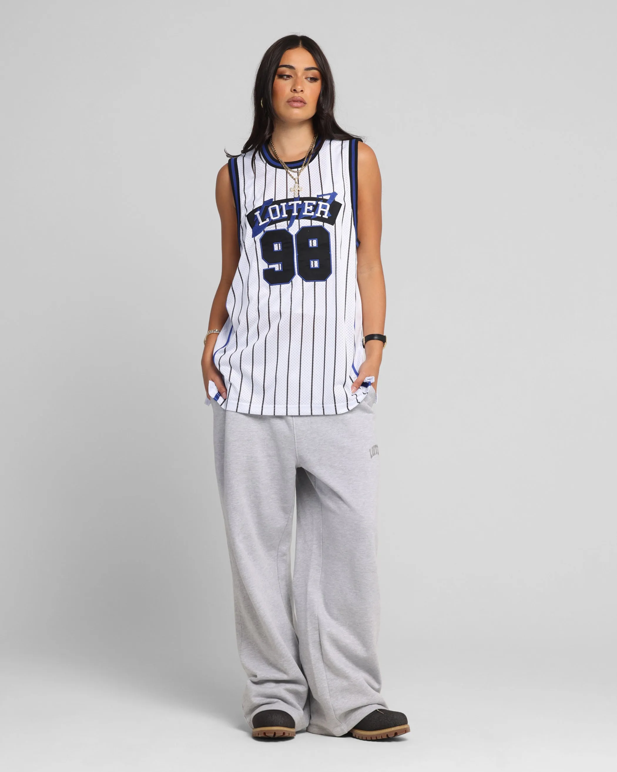 Loiter Midway Jersey White/Blue sold by Culture Kings product image thumbnail 3