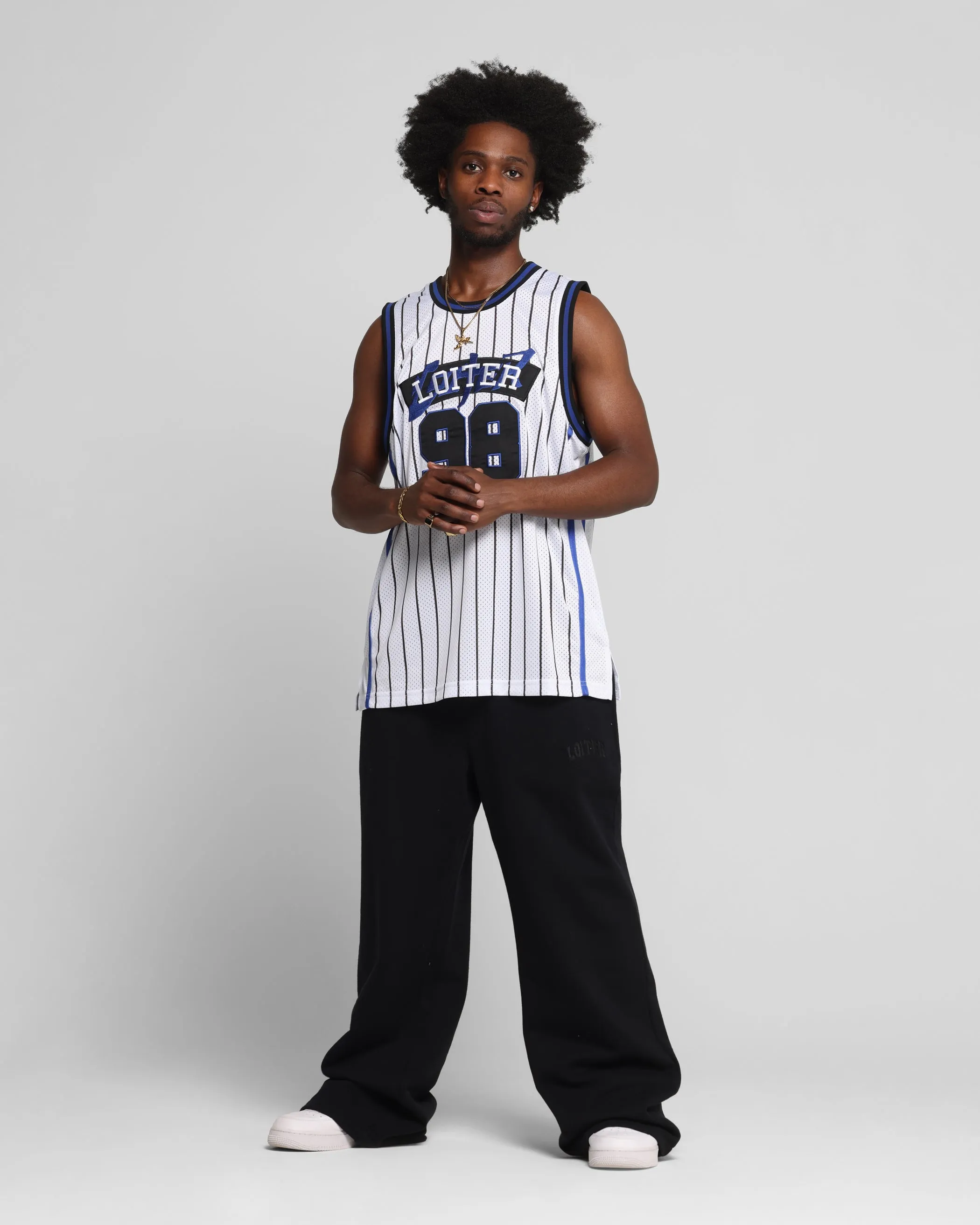 Loiter Midway Jersey White/Blue sold by Culture Kings product image thumbnail 3