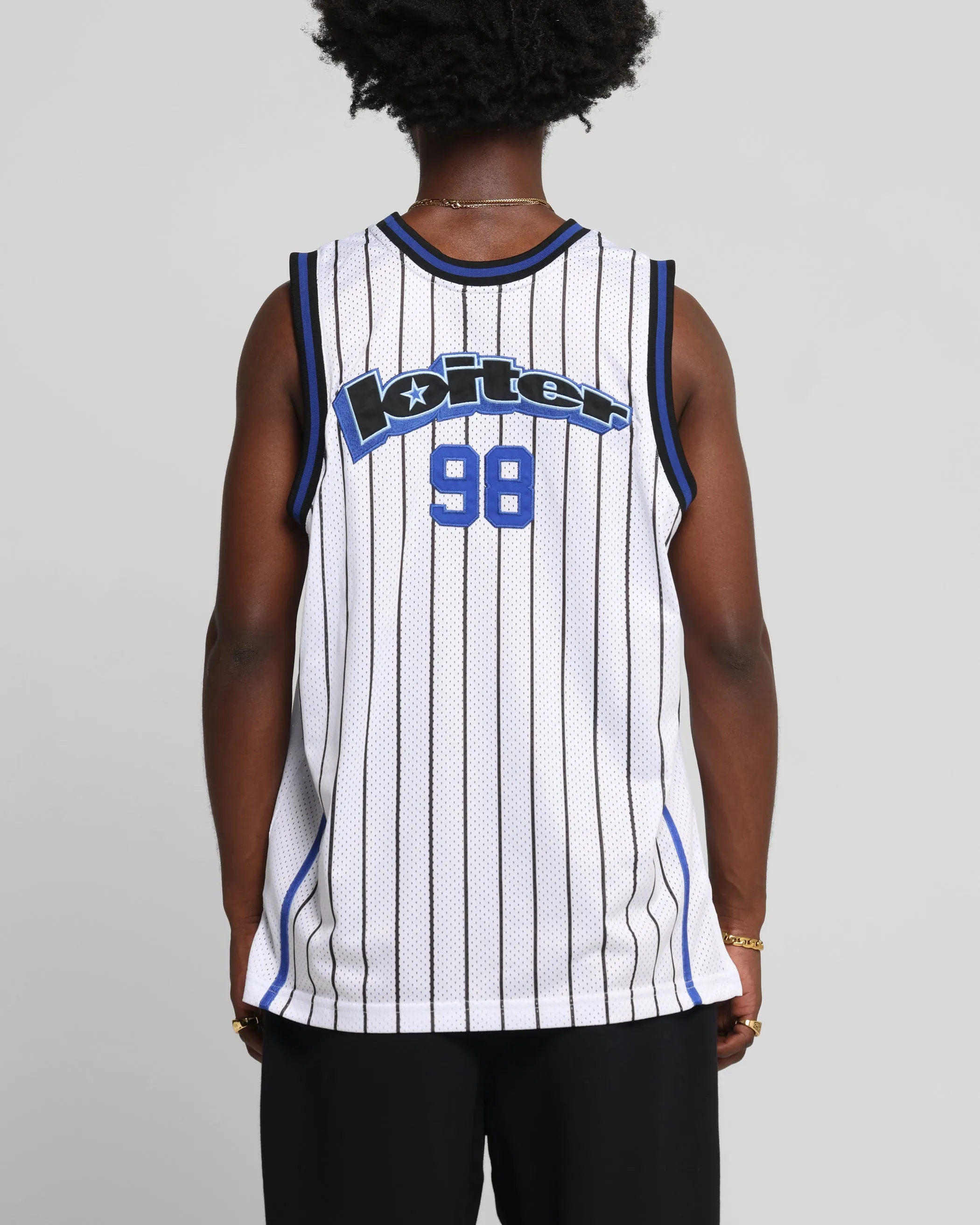 Loiter Midway Jersey White/Blue sold by Culture Kings product image thumbnail 2