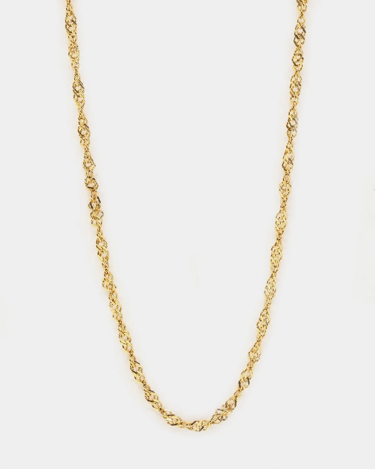 Raising Hell Women's Customisable Twist Necklace Gold sold by Culture Kings product image thumbnail 2