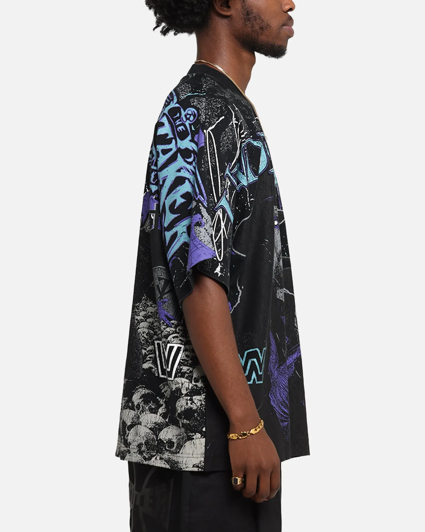 Culture Kings X WWE Undertaker All Over Print T-Shirt Black sold by Culture Kings product image thumbnail 5