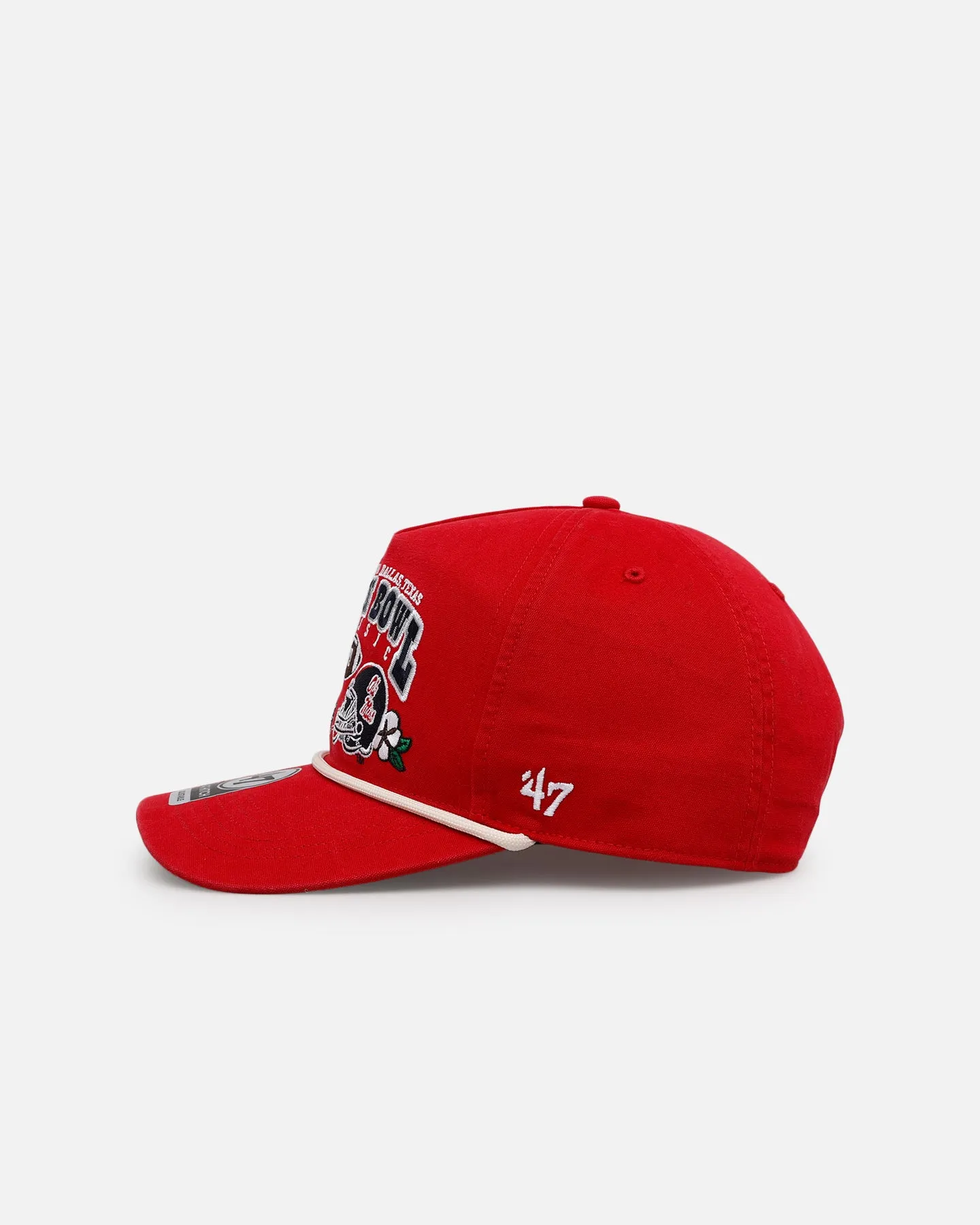 47 Brand Oklahoma State Cowboys Vs. Ole Miss Rebels 'Vintage Bowl Game 2.0' 2004 Cotton Bowl Hitch Snapback Vintage Red sold by Culture Kings product image thumbnail 4