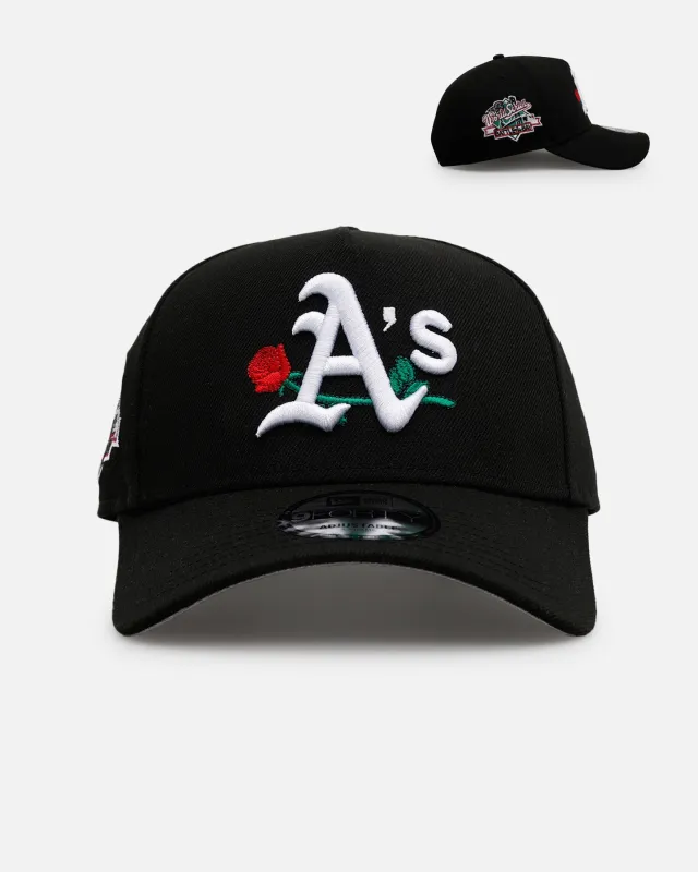New Era Oakland Athletics 'Oakland Forever' 9FORTY A-Frame Snapback Black sold by Culture Kings