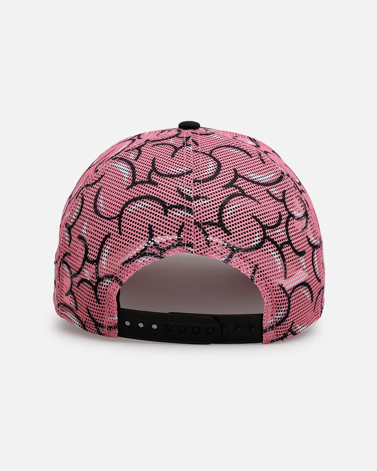 New Era Los Angeles Dodgers 'Thoughtful' 9FORTY A-Frame Trucker Snapback Black/Pink sold by Culture Kings product image thumbnail 2