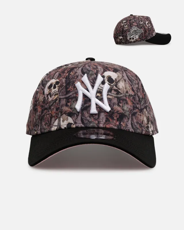 New Era New York Yankees 'Camo Skulls' 9FORTY A-Frame Snapback Camo sold by Culture Kings