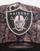 New Era Las Vegas Raiders 'Camo Skulls' 9FORTY A-Frame Snapback Camo sold by Culture Kings