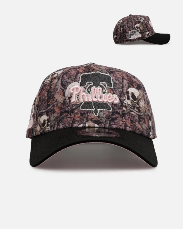 New Era Philadelphia Phillies 'Camo Skulls' 9FORTY A-Frame Snapback Camo sold by Culture Kings