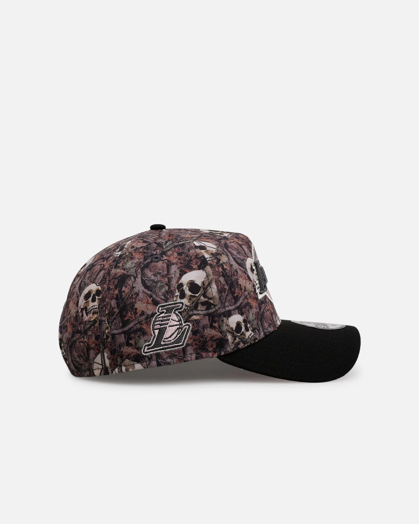 New Era Los Angeles Lakers 'Camo Skulls' 9FORTY A-Frame Snapback Camo sold by Culture Kings product image thumbnail 3