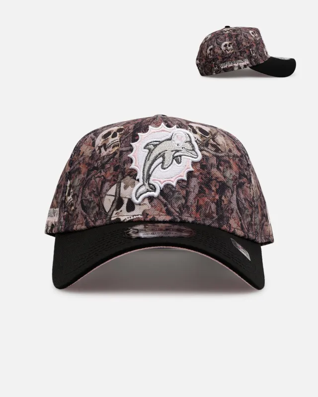 New Era Miami Dolphins 'Camo Skulls' 9FORTY A-Frame Snapback Camo sold by Culture Kings