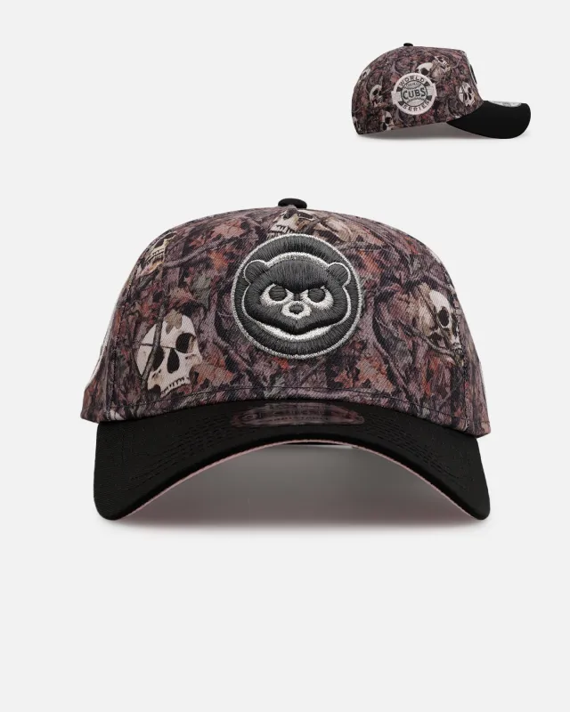 New Era Chicago Cubs 'Camo Skulls' 9FORTY A-Frame Snapback Camo sold by Culture Kings