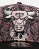 New Era Chicago Bulls 'Camo Skulls' 9FORTY A-Frame Snapback Camo sold by Culture Kings