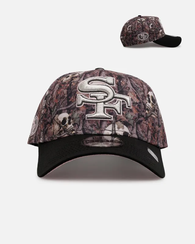 New Era San Francisco 49ers 'Camo Skulls' 9FORTY A-Frame Snapback Camo sold by Culture Kings