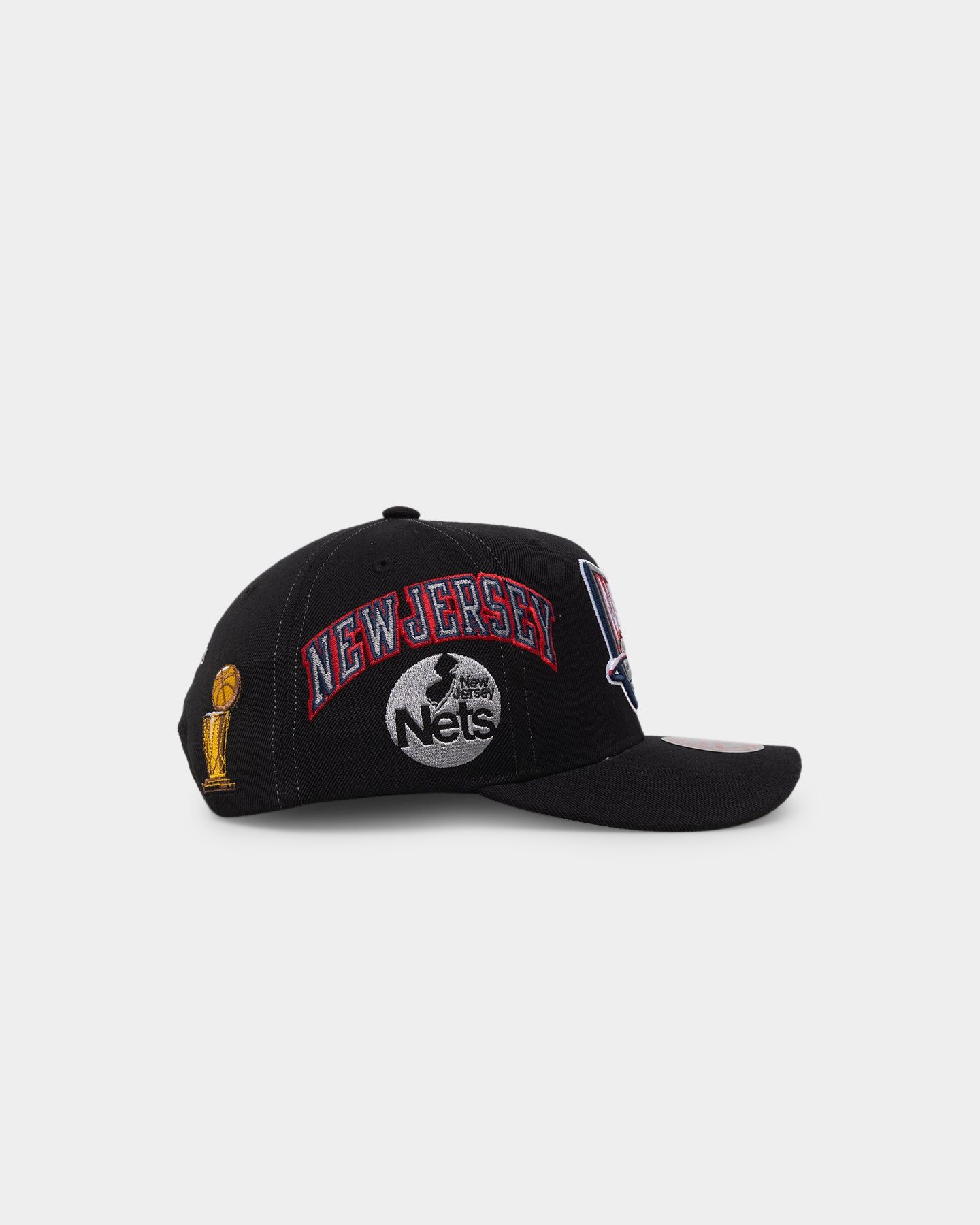 Mitchell & Ness Brooklyn Nets 'Highway' Pro Crown Snapback Black sold by Culture Kings product image thumbnail 3