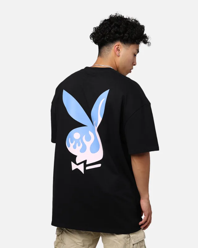 Playboy By Culture Kings Lit Bunny T-Shirt Black sold by Culture Kings