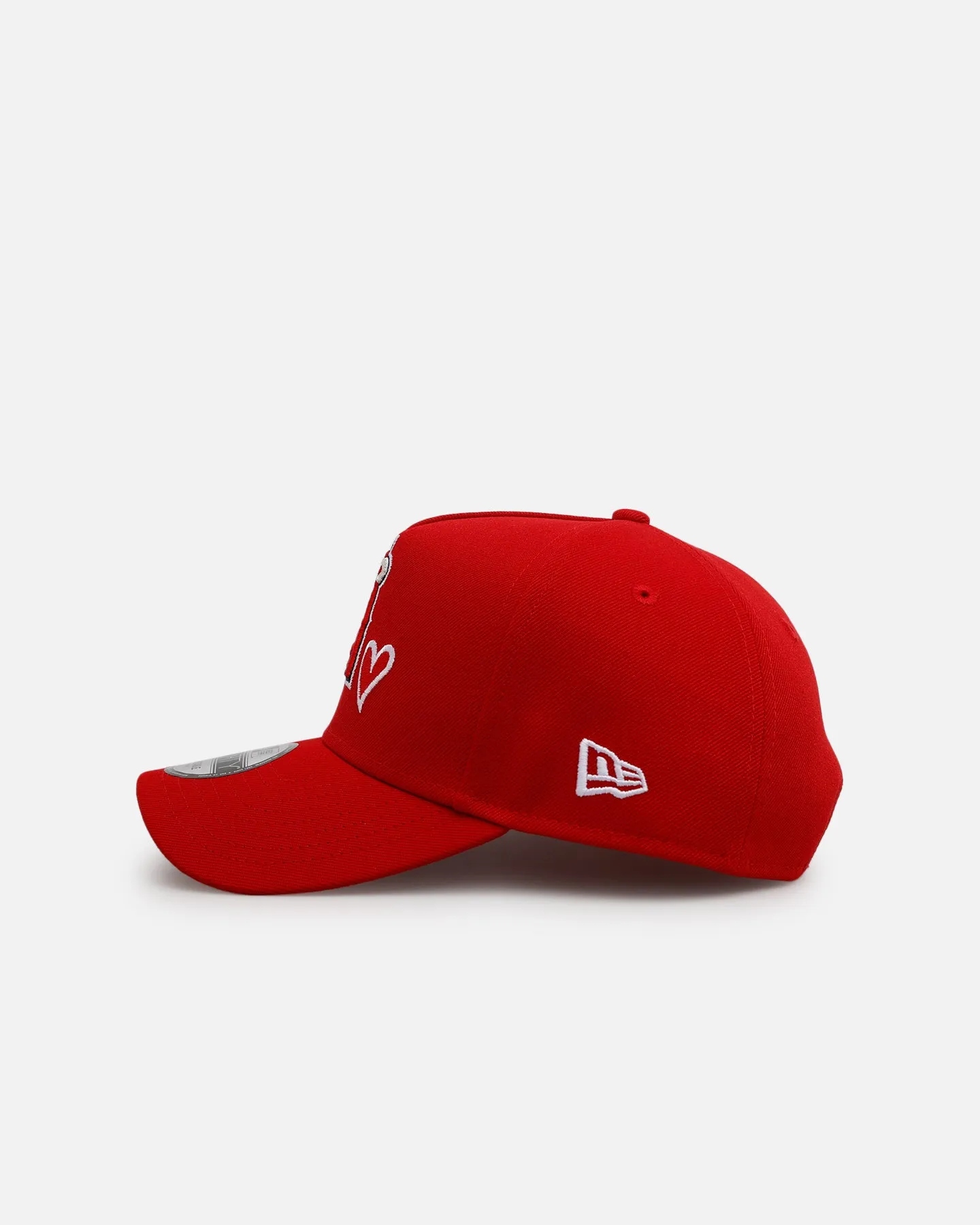 New Era Los Angeles Angels 'Team Color Hearts' 9FORTY A-Frame Snapback Official Team Color sold by Culture Kings product image thumbnail 4