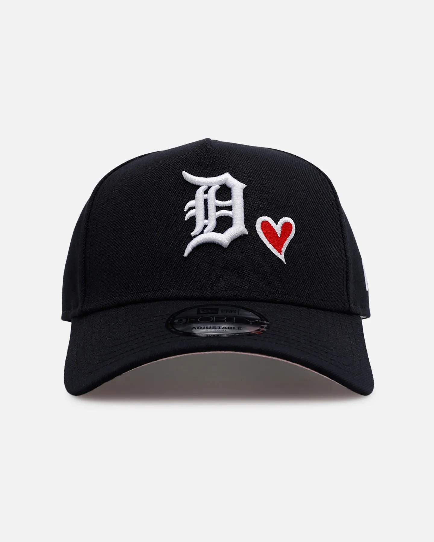 New Era Detroit Tigers 'Team Color Hearts' 9FORTY A-Frame Snapback Official Team Color sold by Culture Kings