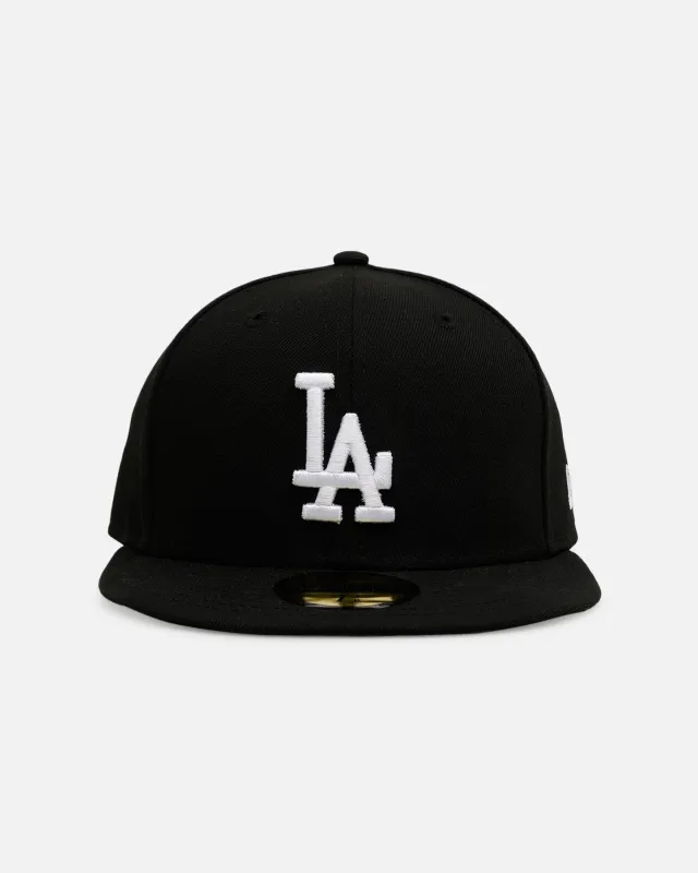 New Era Los Angeles Dodgers 'Core Fitteds' 59FIFTY Fitted Black/White sold by Culture Kings