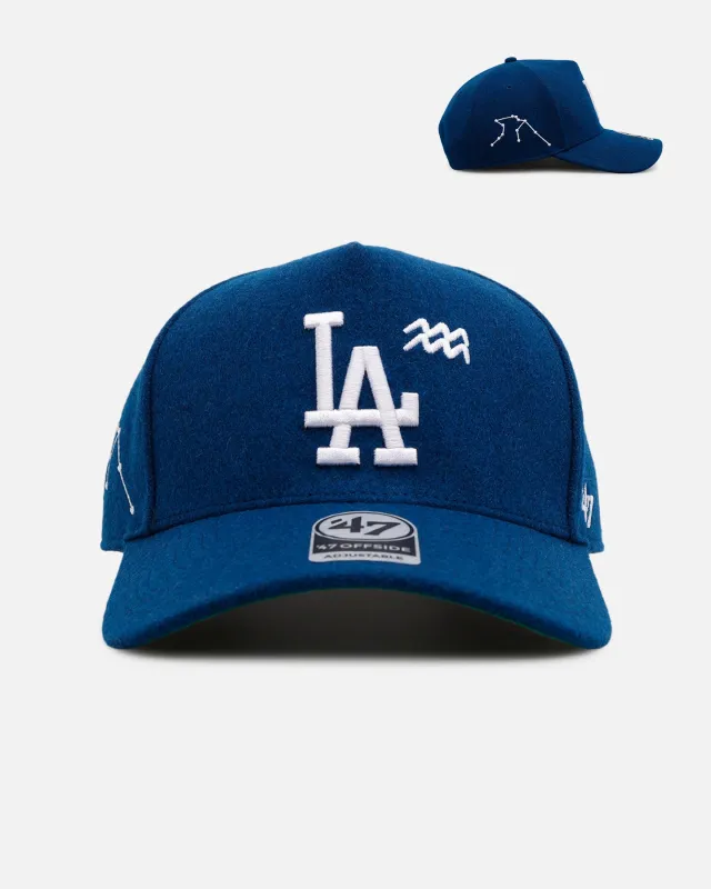 47 Brand Los Angeles Dodgers 'Zodiac' Aquarius 47 Offside Snapback Navy Blazer sold by Culture Kings
