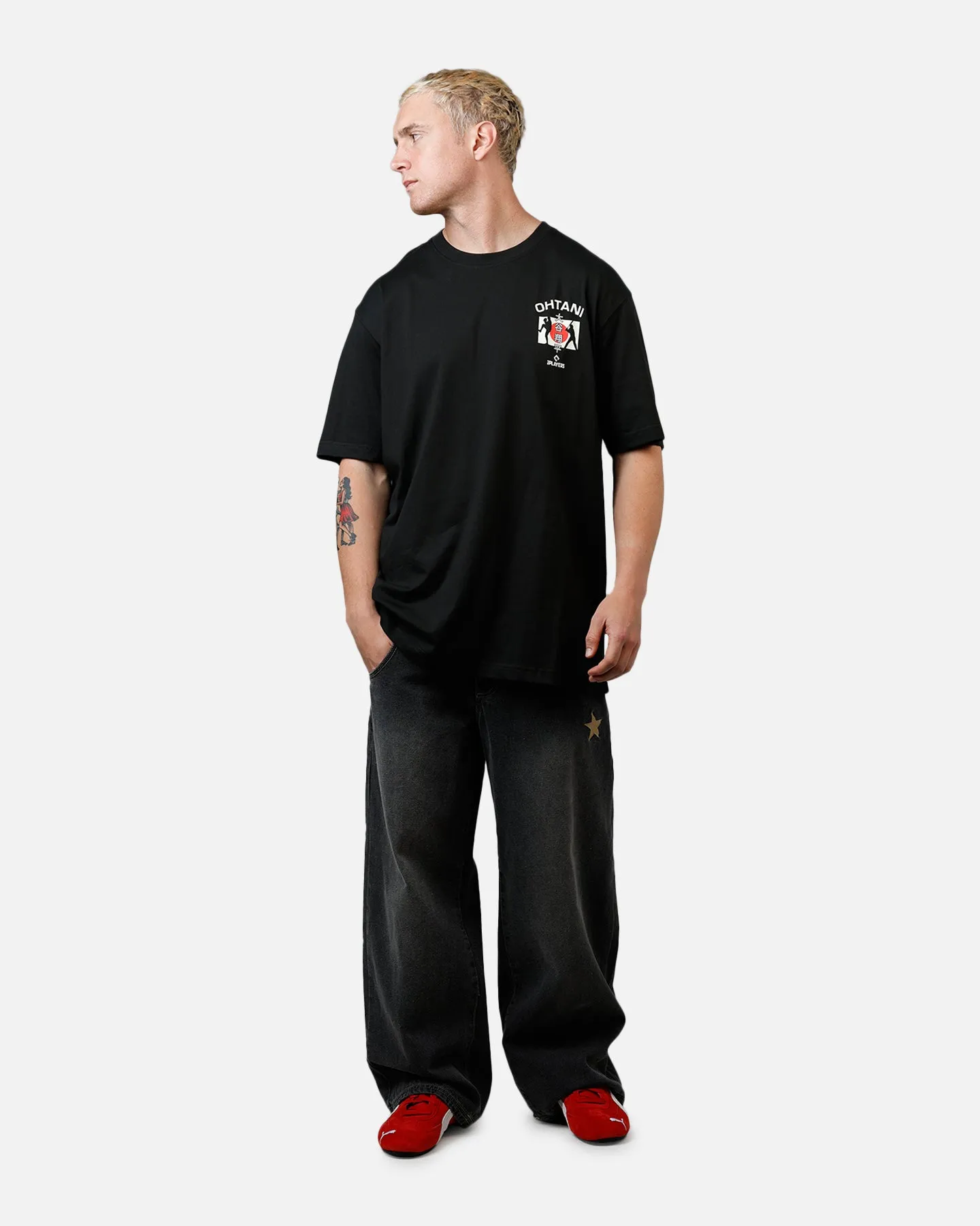 New Era Los Angeles Dodgers Ohtani T-Shirt Black sold by Culture Kings product image thumbnail 3