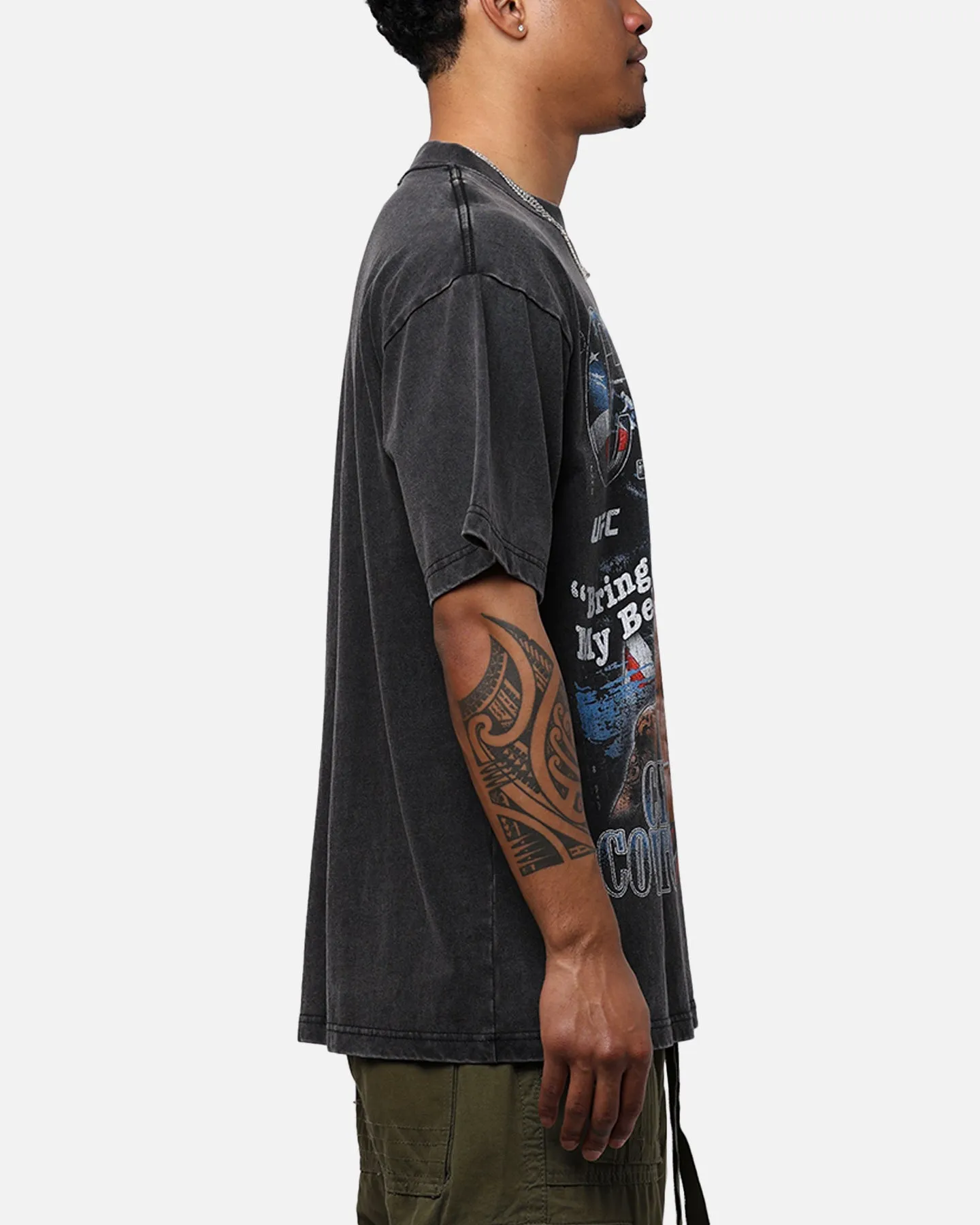 UFC By Goat Crew Colby Covington Belt Vintage T-Shirt Vintage Black sold by Culture Kings product image thumbnail 4