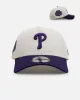 New Era Philadelphia Phillies 'Purple Haze 2.0' 9FORTY A-Frame Snapback Chrome/Purple sold by Culture Kings