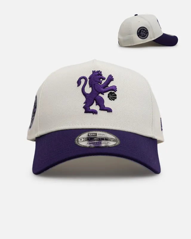 New Era Sacramento Kings 'Purple Haze 2.0' 9FORTY A-Frame Snapback Chrome/Purple sold by Culture Kings