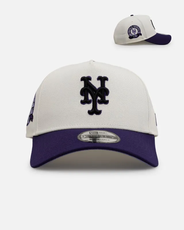 New Era New York Mets 'Purple Haze 2.0' 9FORTY A-Frame Snapback Chrome/Purple sold by Culture Kings
