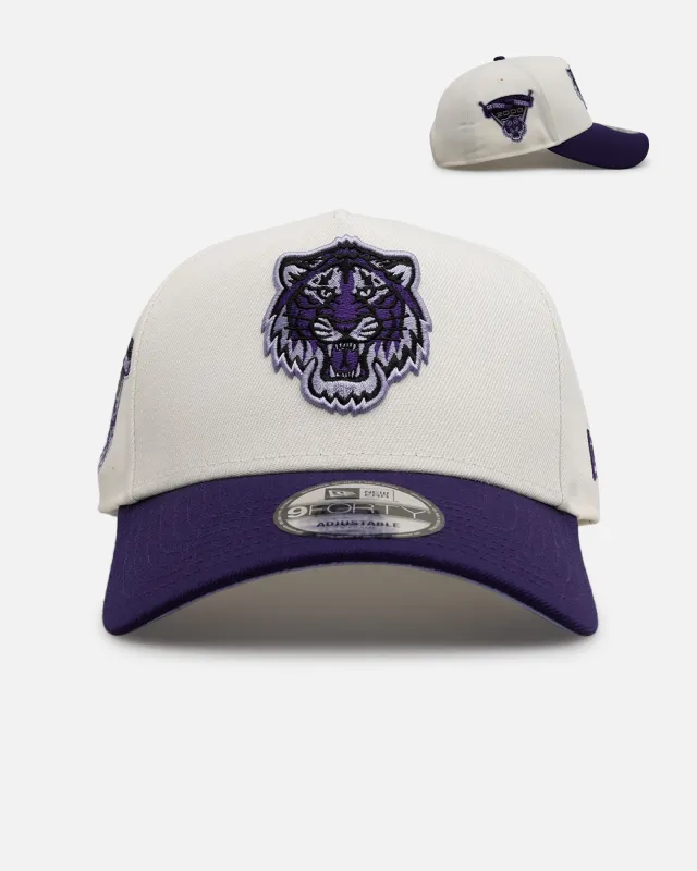 New Era Detroit Tigers 'Purple Haze 2.0' 9FORTY A-Frame Snapback Chrome/Purple sold by Culture Kings