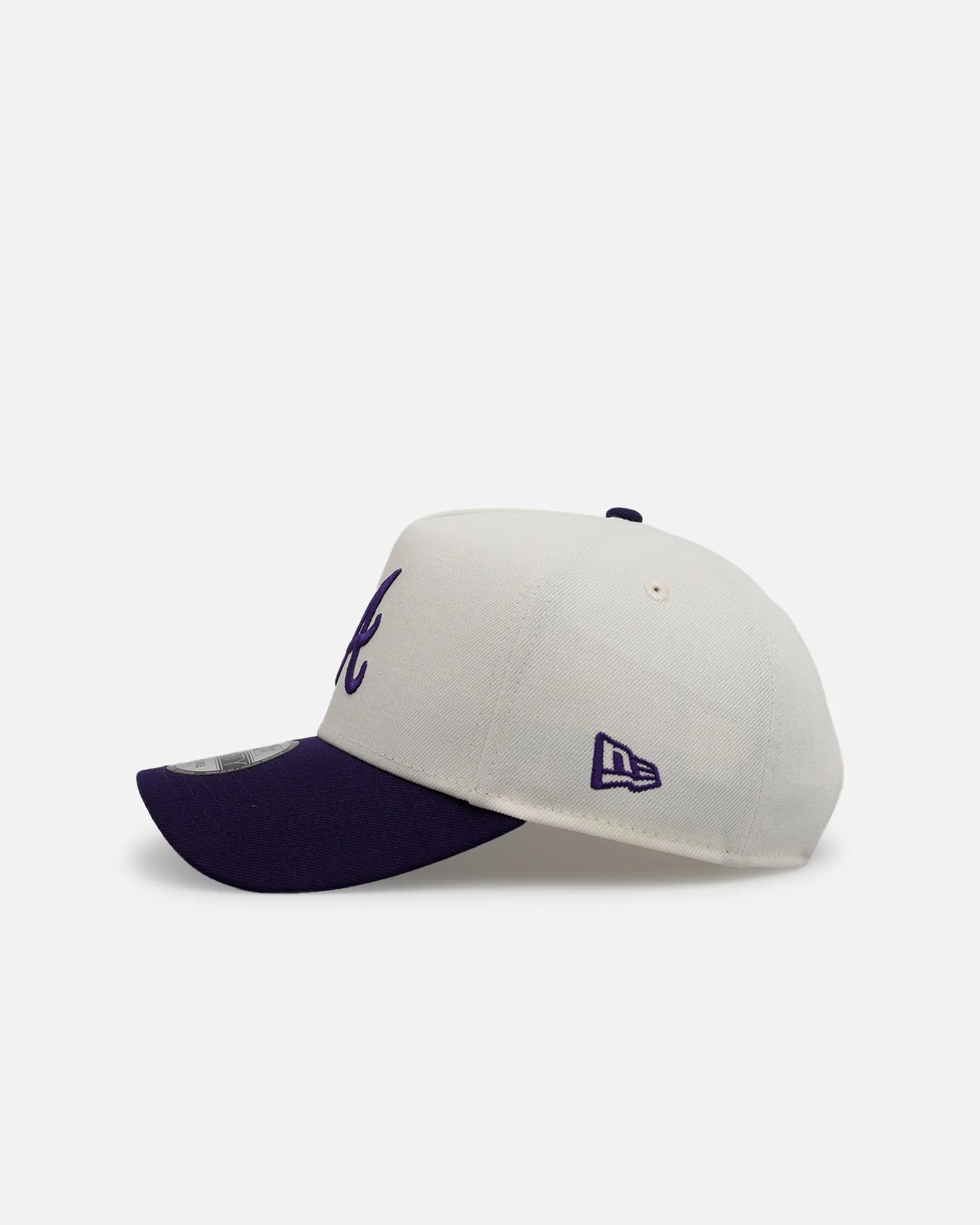 New Era Atlanta Braves 'Purple Haze 2.0' 9FORTY A-Frame Snapback Chrome/Purple sold by Culture Kings product image thumbnail 4