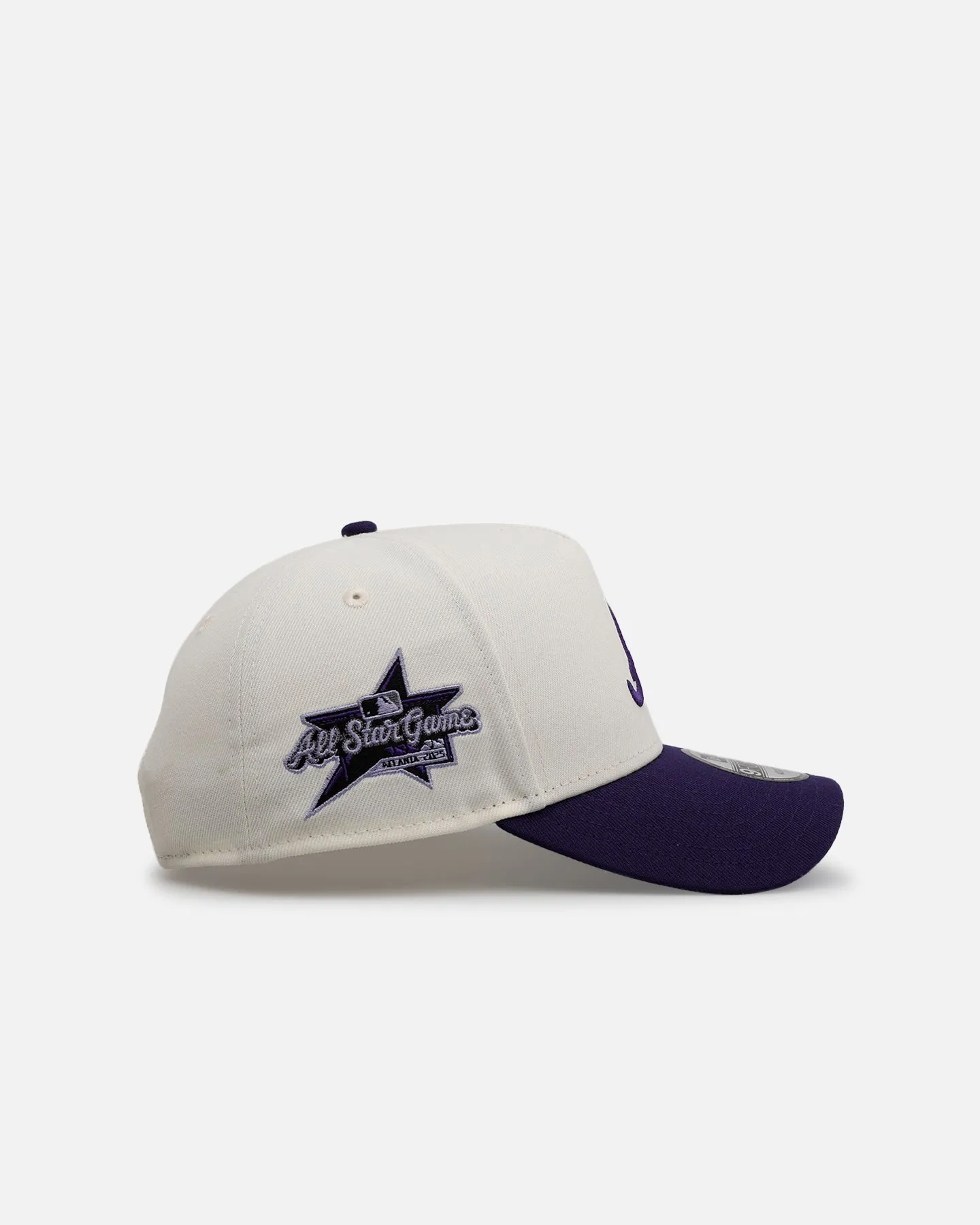 New Era Atlanta Braves 'Purple Haze 2.0' 9FORTY A-Frame Snapback Chrome/Purple sold by Culture Kings product image thumbnail 3