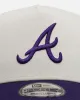 New Era Atlanta Braves 'Purple Haze 2.0' 9FORTY A-Frame Snapback Chrome/Purple sold by Culture Kings