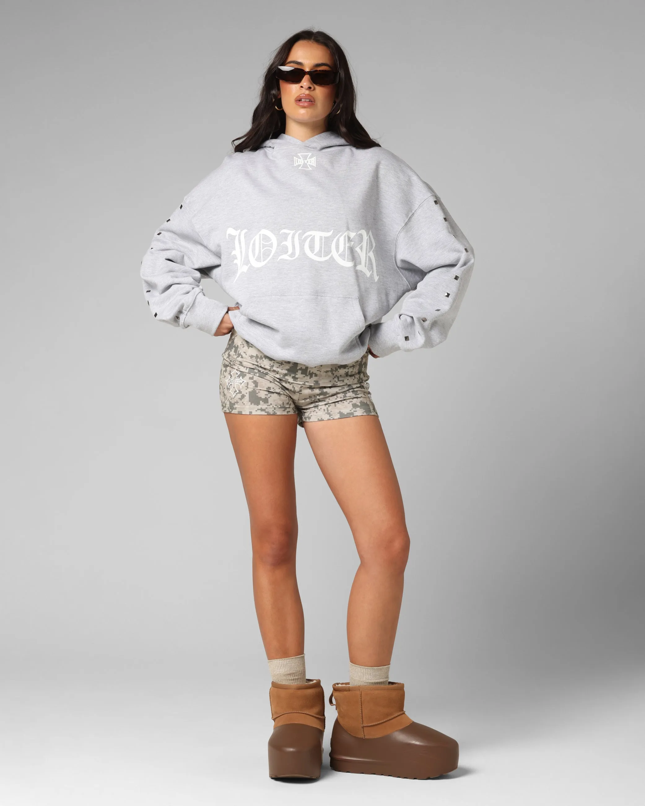 Loiter Bike Hoodie Grey sold by Culture Kings product image thumbnail 2