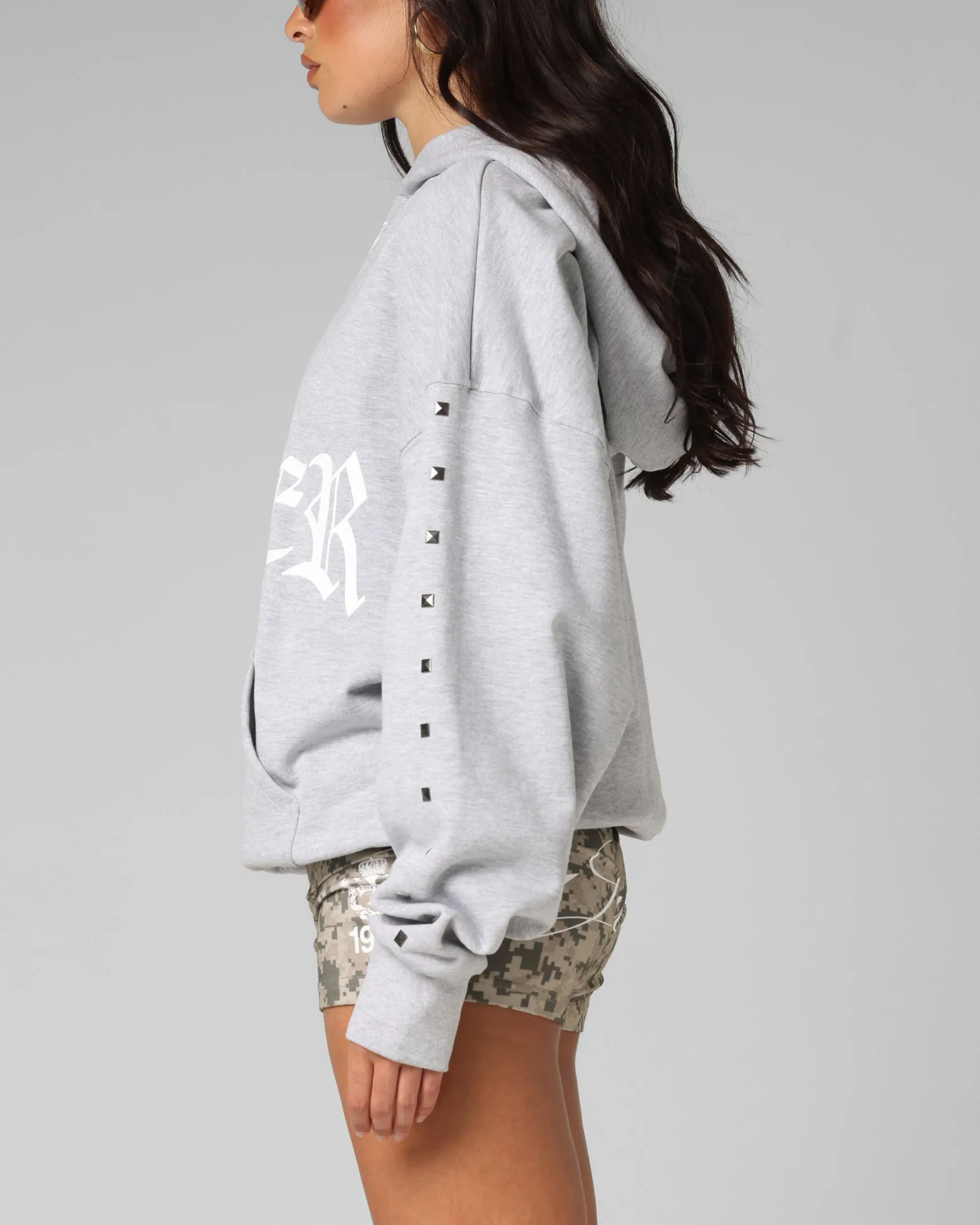 Loiter Bike Hoodie Grey sold by Culture Kings product image thumbnail 5