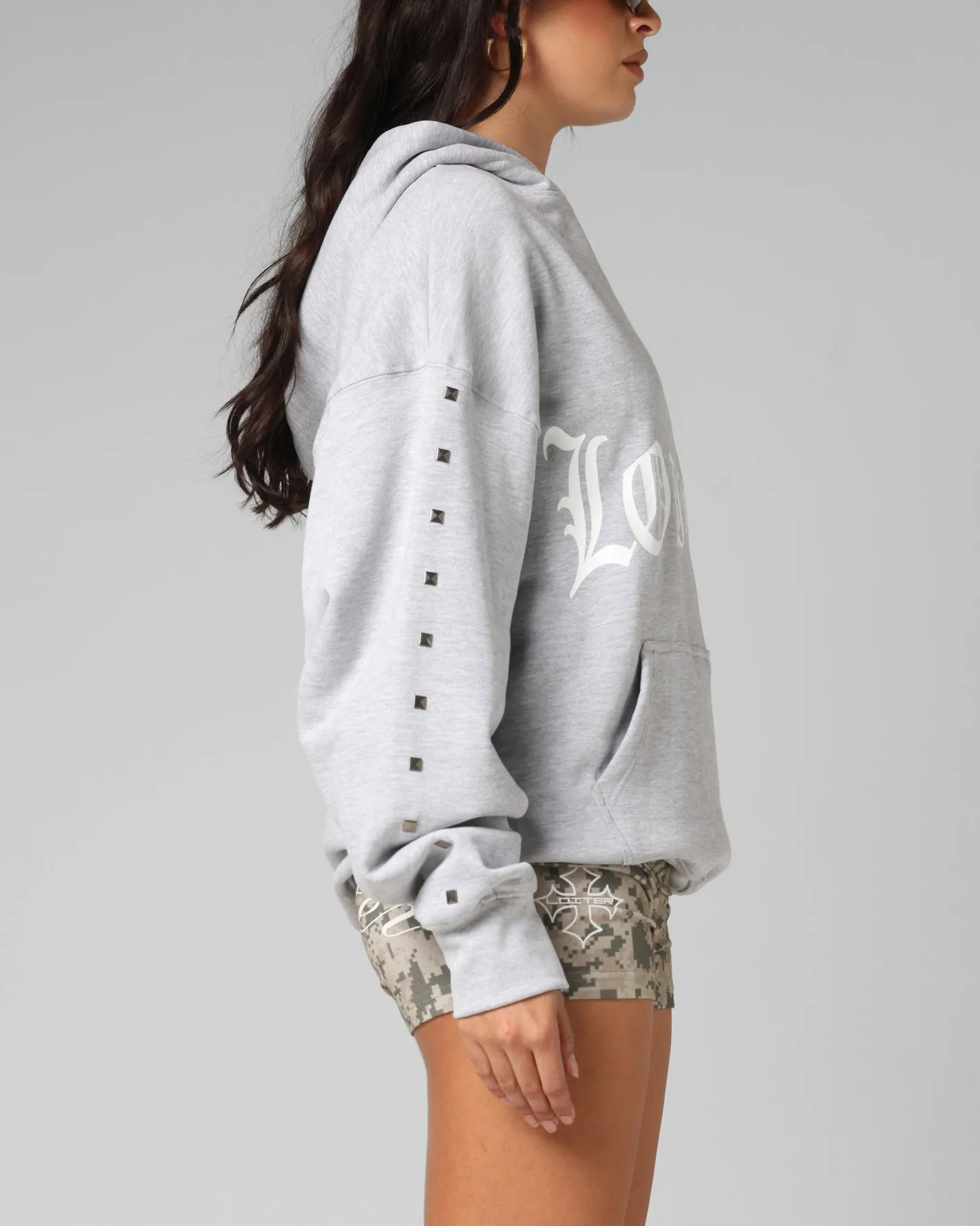 Loiter Bike Hoodie Grey sold by Culture Kings product image thumbnail 4
