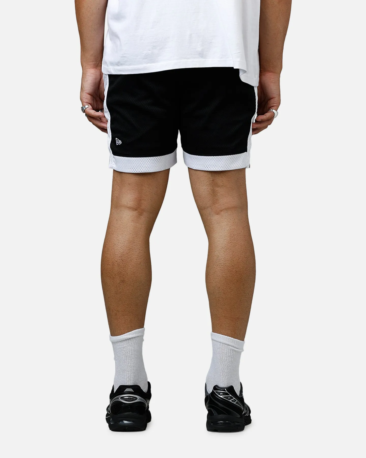 New Era Los Angeles Lakers Sport Class Shorts Black/White sold by Culture Kings product image thumbnail 5