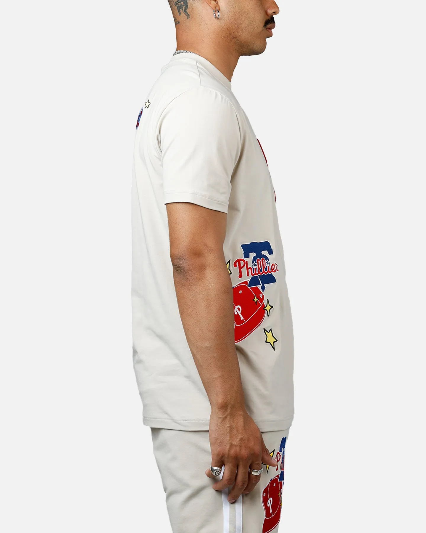 New Era Philadelphia Phillies 'Logo Select' Summer T-Shirt Stone sold by Culture Kings product image thumbnail 4